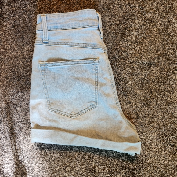 Womens High Wasted Shorts - Picture 3 of 3